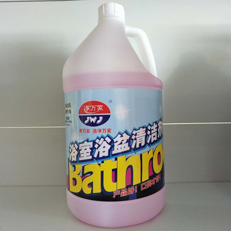 净万家 客房卫生间清洁 浴室清洁剂 3.785kg*4瓶整箱 去渍去污浴室清高清大图