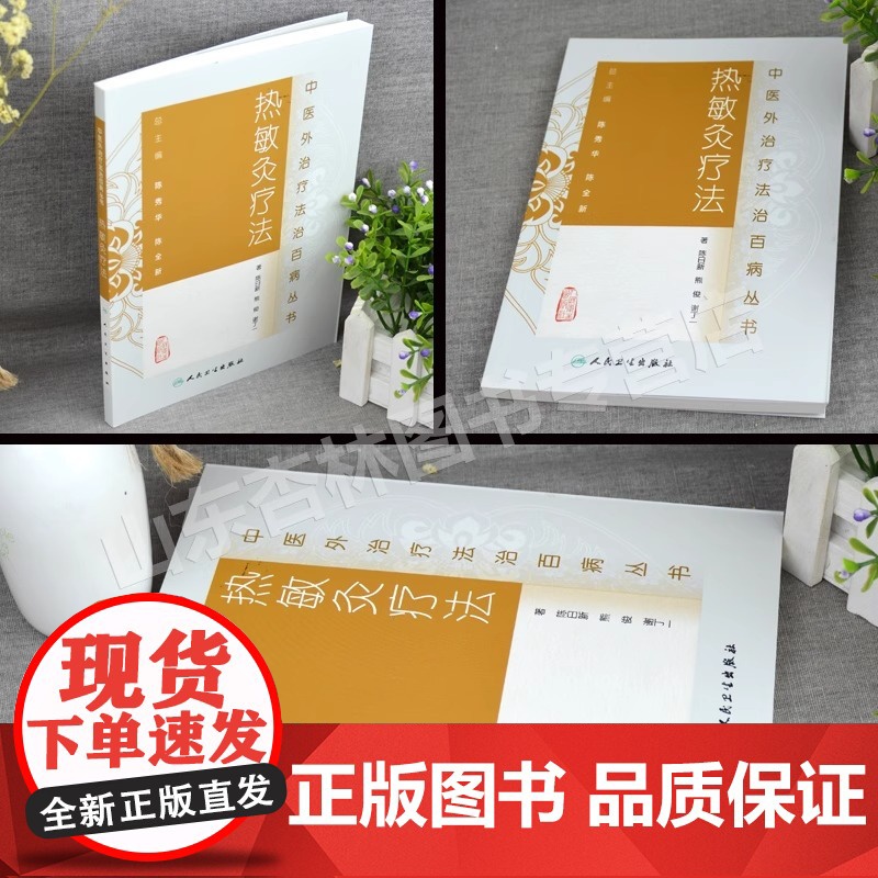 正版 热敏灸疗法中医外治疗法治丛书 陈日新中医艾灸疗法书籍自学入门可搭周楣声灸绳马少群马氏温灸法谢锡亮艾灸等人民卫生出版高清大图