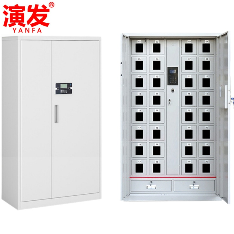 演发 印章柜32格台