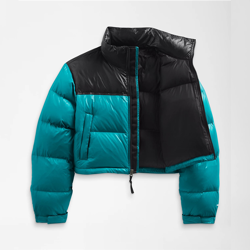 北面thenorthface女士羽绒服nuptse系列700填充防水保暖短款羽绒服