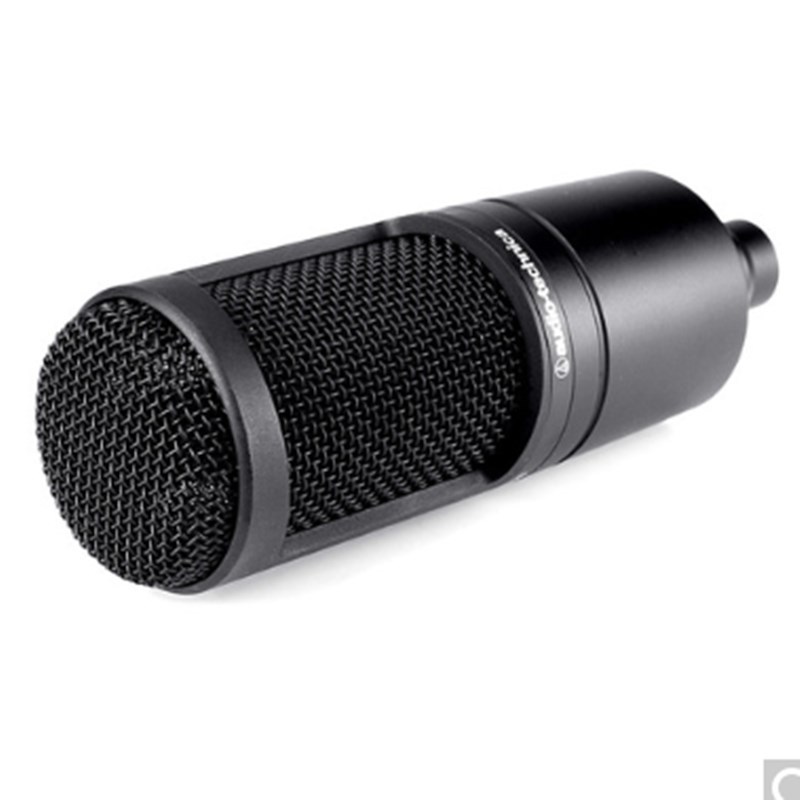 铁三角(Audio-technica) AT2020 电容式录音麦克风/话筒套装