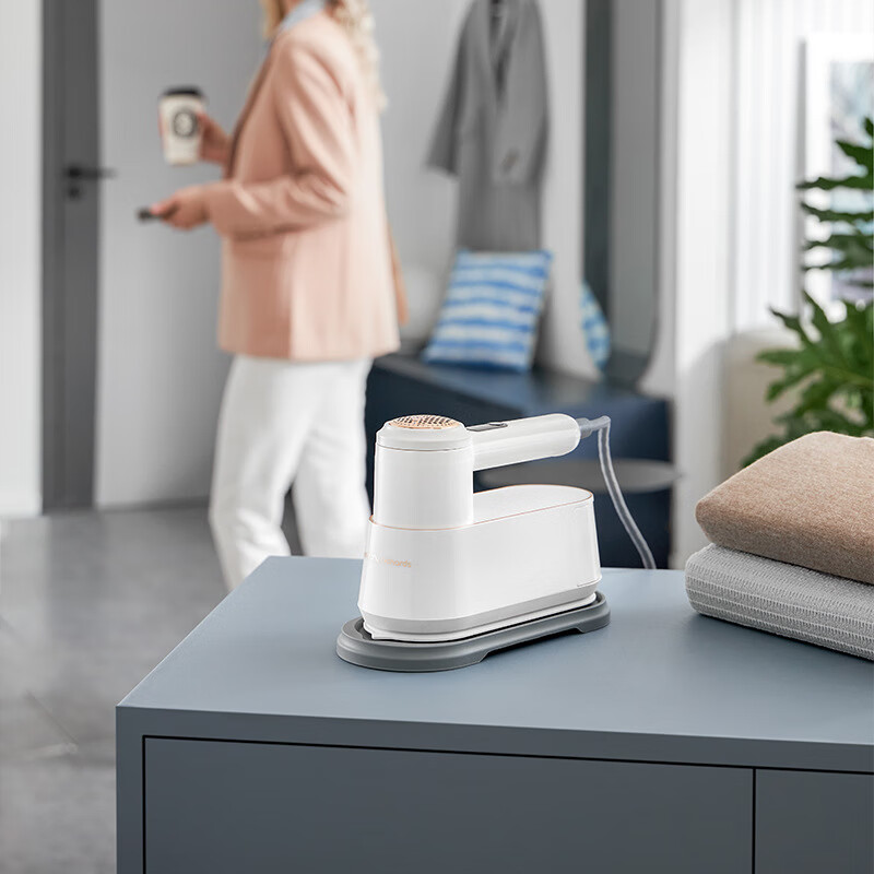 摩飞电器熨烫机手持挂烫机家用小型蒸汽熨衣机旅行宿舍真增压电熨斗杀菌除螨大面板干湿两用MR2032