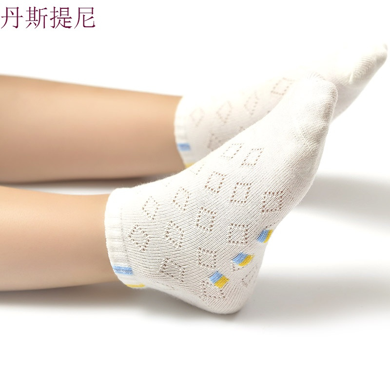 新生儿宝宝袜子春秋纯棉童袜夏季薄款儿童袜子纯棉0-1-12岁男女童