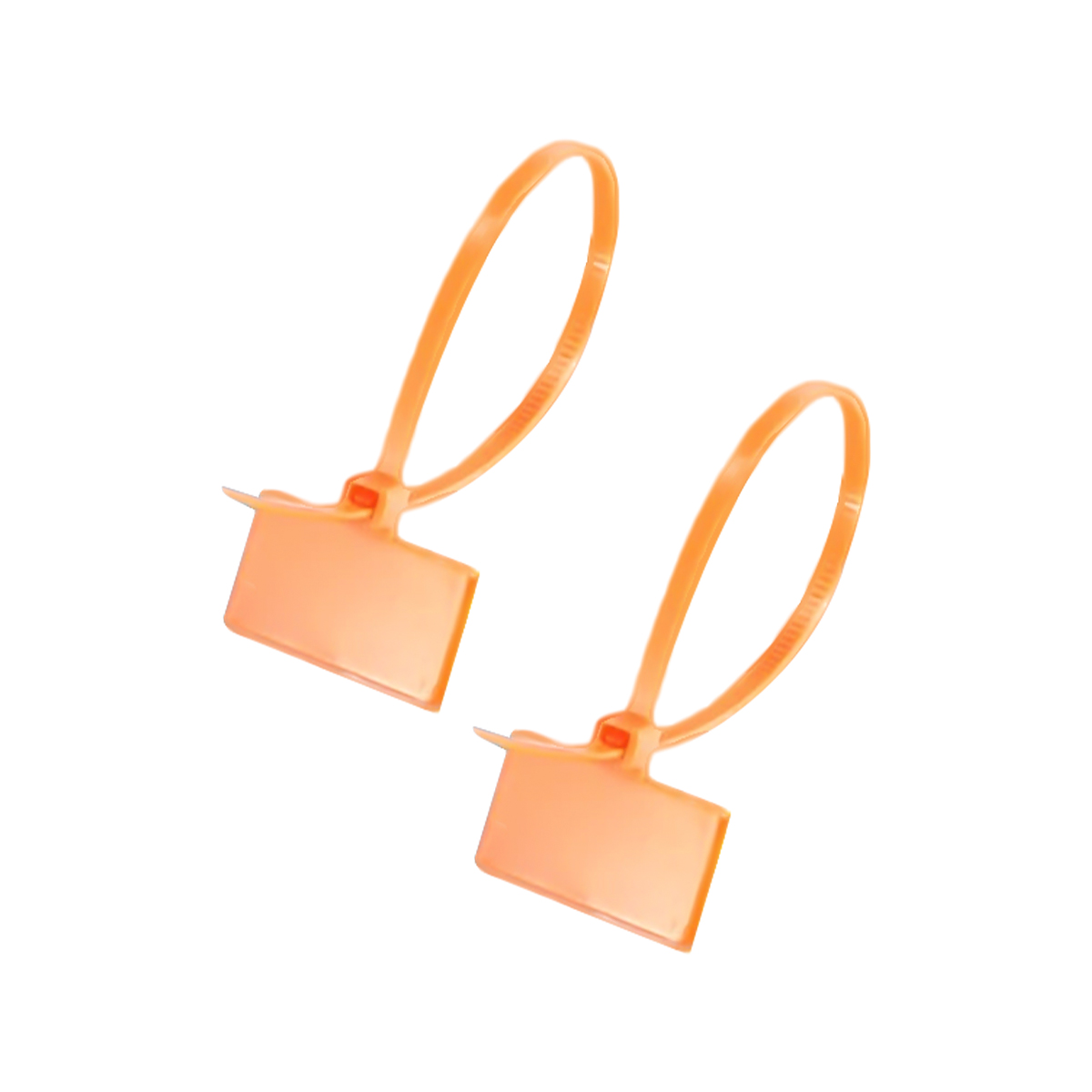 百名迖 标牌标签扎带 橙色 4x150mm(100条) 包高清大图