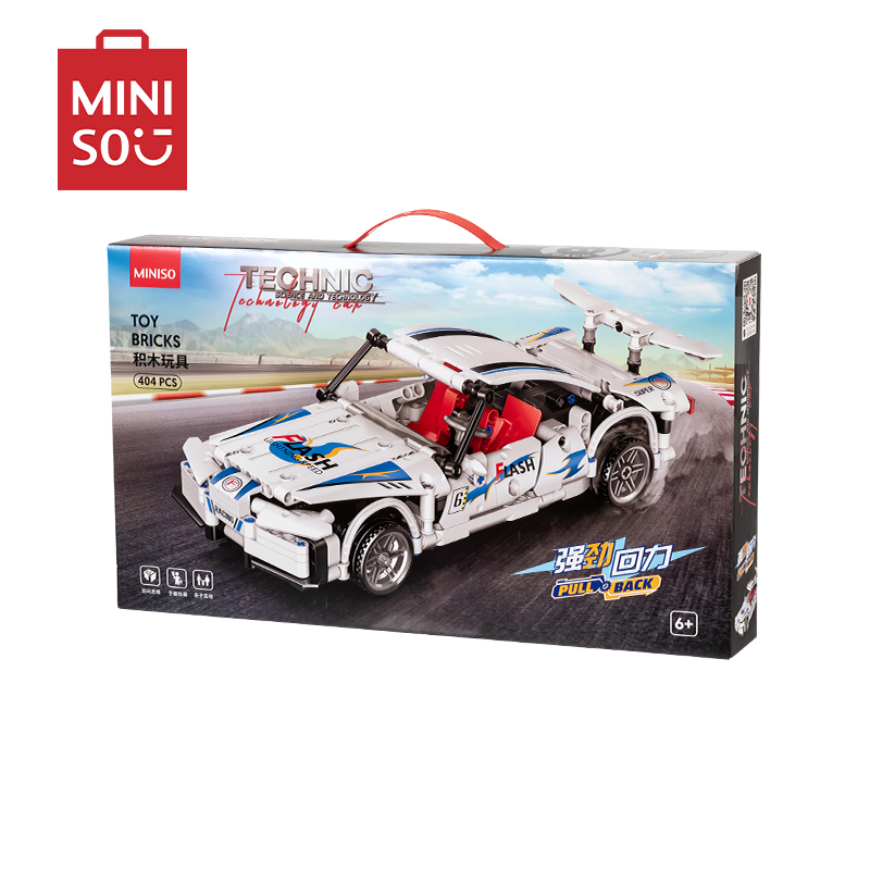 名创优品(miniso) 积木科技车系列创意玩偶[(MC0466)]