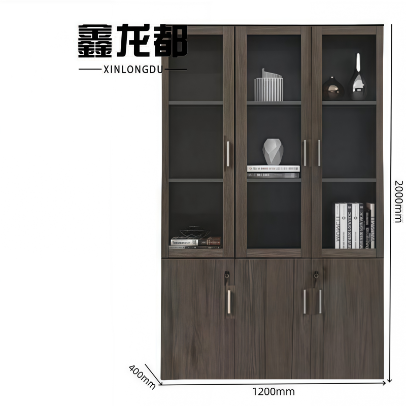 鑫龙都书柜1.2米台