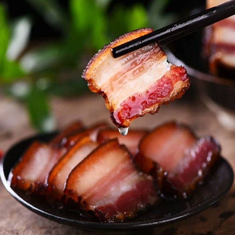 腊肉土猪肉 腊肉四川烟熏腊肉五花肉四川特产熏肉香肠腊肉批发