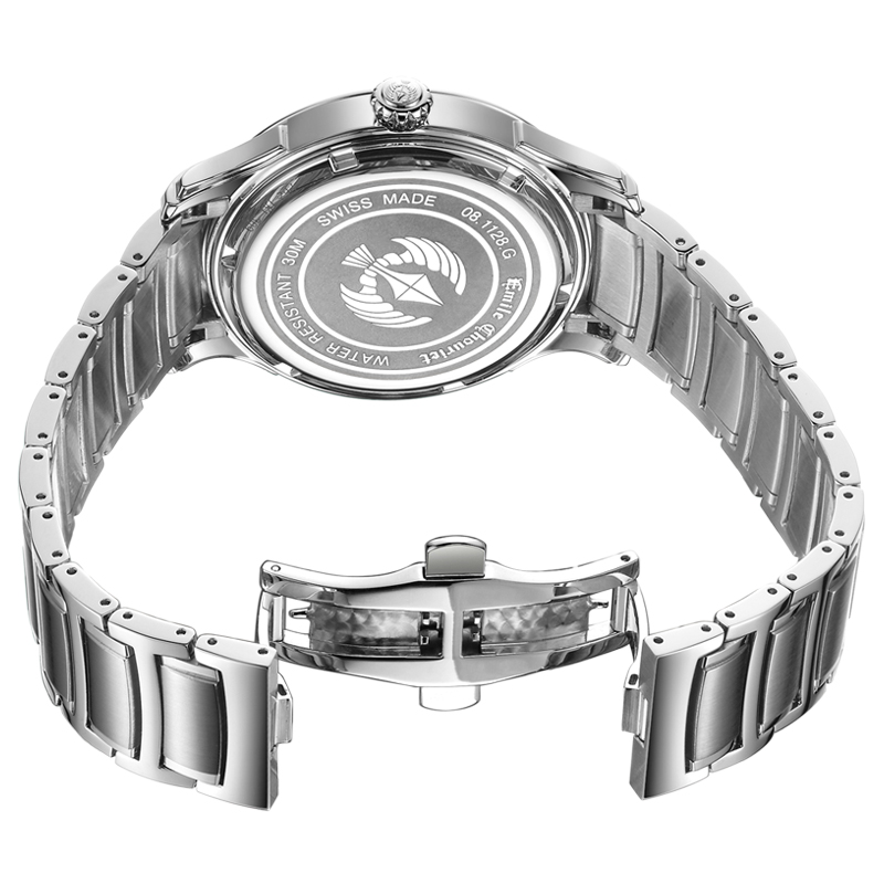 （Emile Chouriet）瑞士艾米龙表传承系列男士机械表08.1128.G.6.2.58.6高清大图