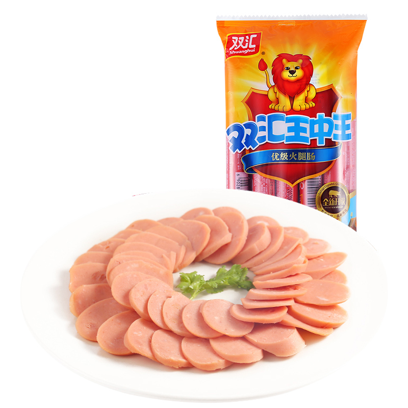 双汇王中王火腿肠香肠40g*10支早餐搭档4袋高清大图