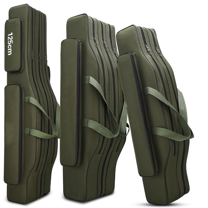 渔具包闪电客鱼竿包钓鱼杆包收纳多功能轻便型大容量大肚鱼包鱼具