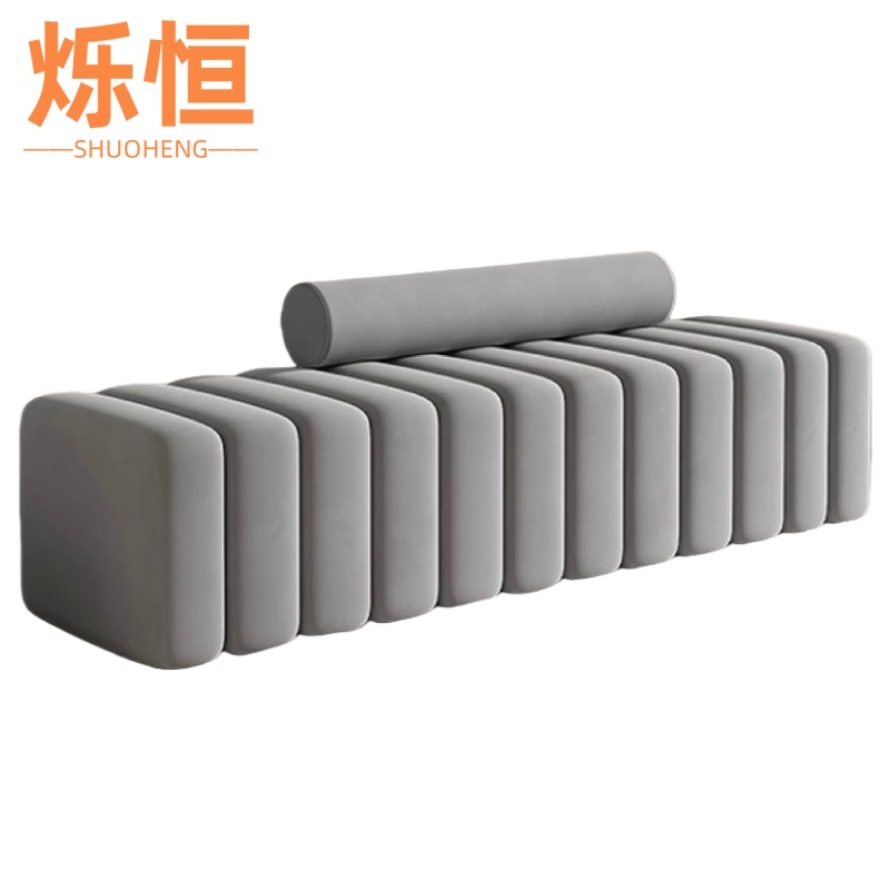 烁恒 长条凳 80cm高清大图