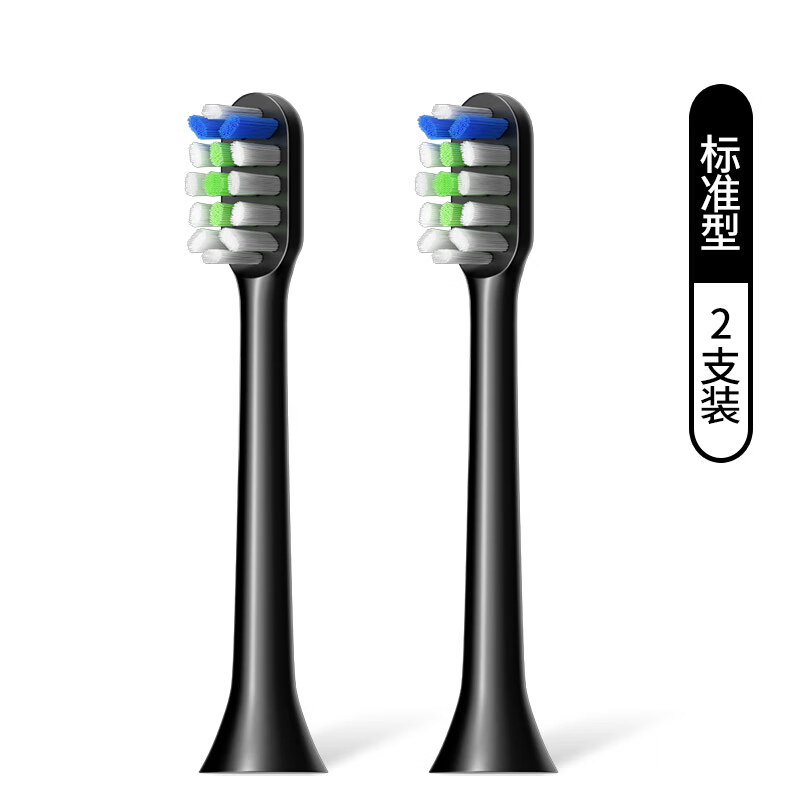 锦美客(JIMOK)锦美客电动牙刷洁净标准K2刷头 黑色 2支