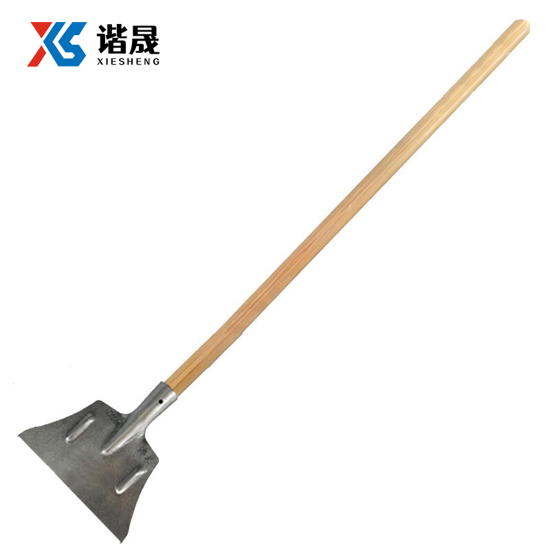谐晟 1.4米槐木柄梯形除冰铲 冰铲剁冰除冰镐除冰锹 宽25cm 1把