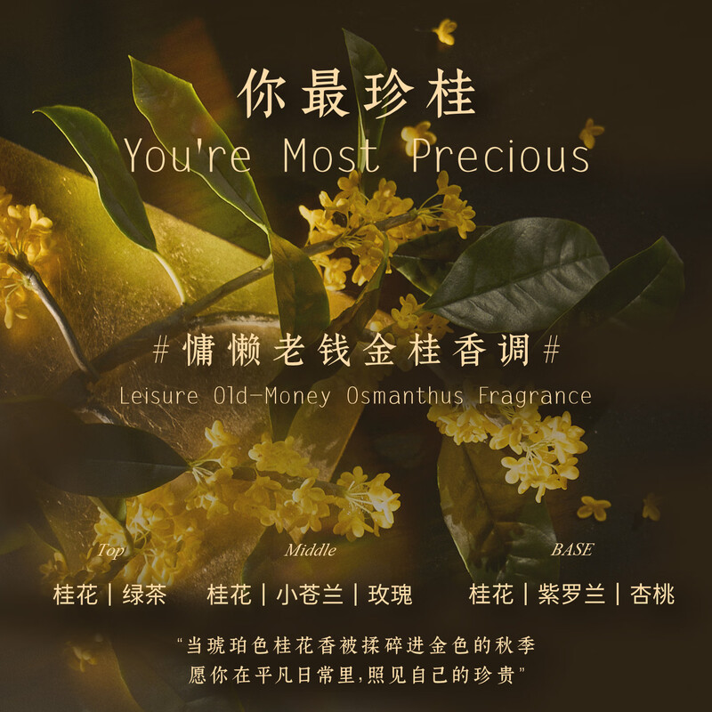 独特艾琳你最珍桂·泼天馥桂香氛礼盒高清大图