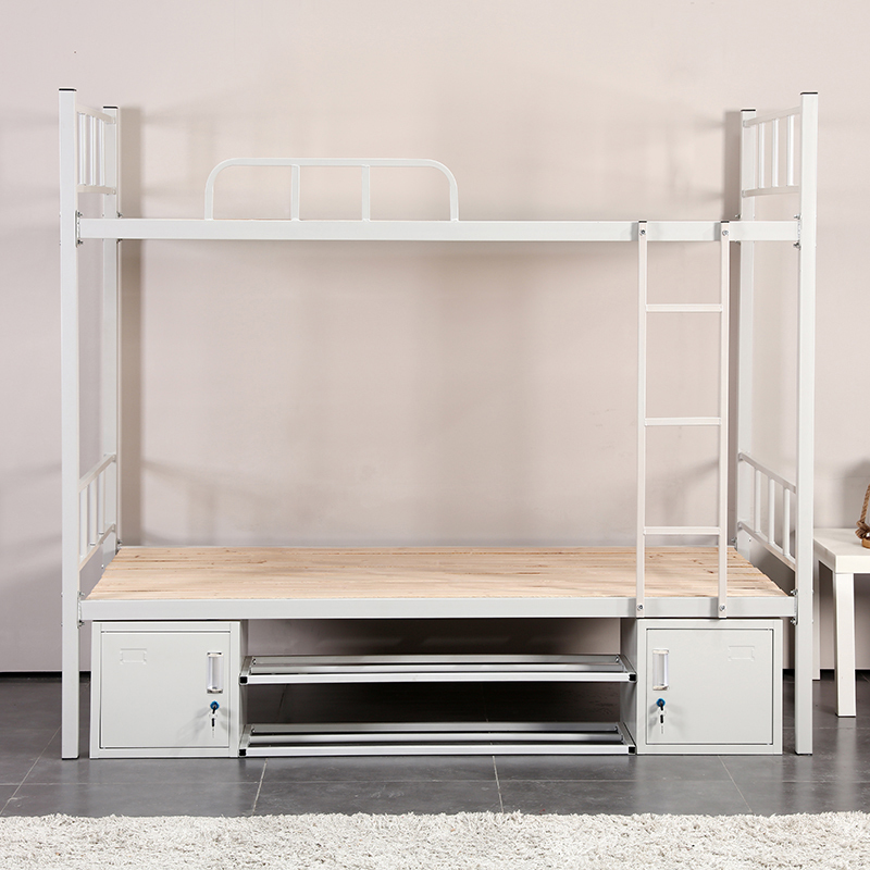 富和美bnf学生宿舍床双层铁床高低床桌员工床上下床铺高架子床上下铺