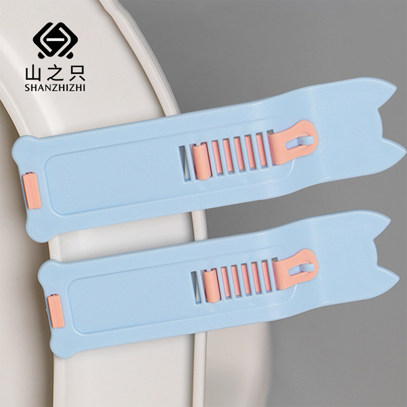 山之只 马桶提盖器 蓝色100个/包高清大图