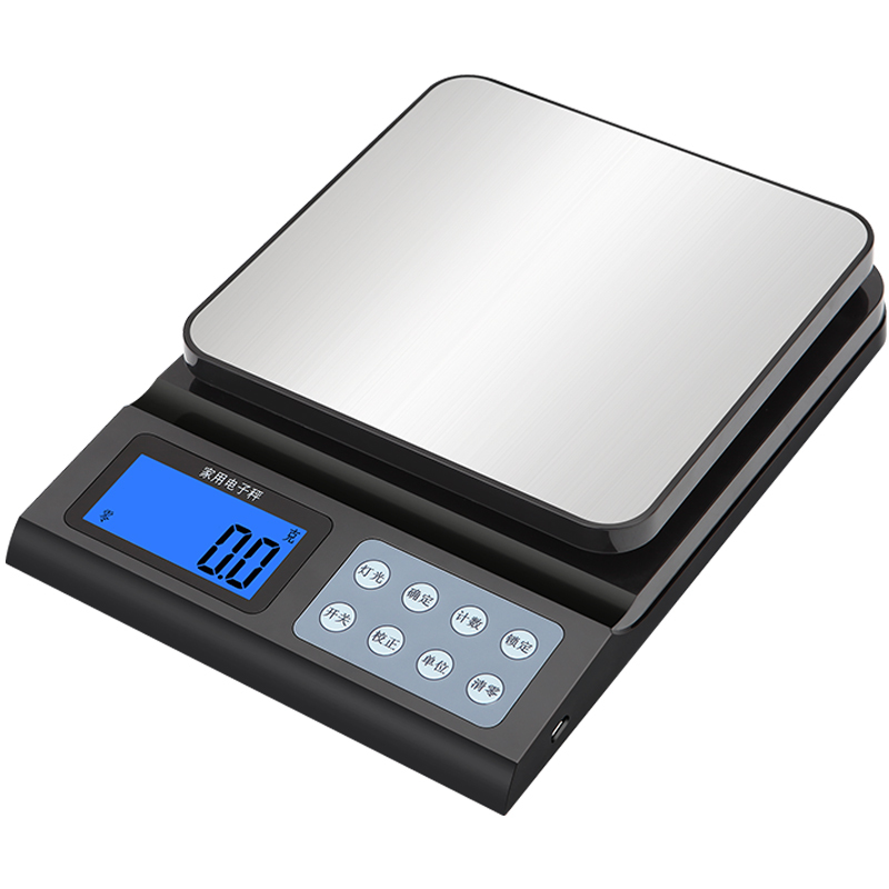 精准防水厨房电子秤家用烘焙小型商用食物称重器克数秤