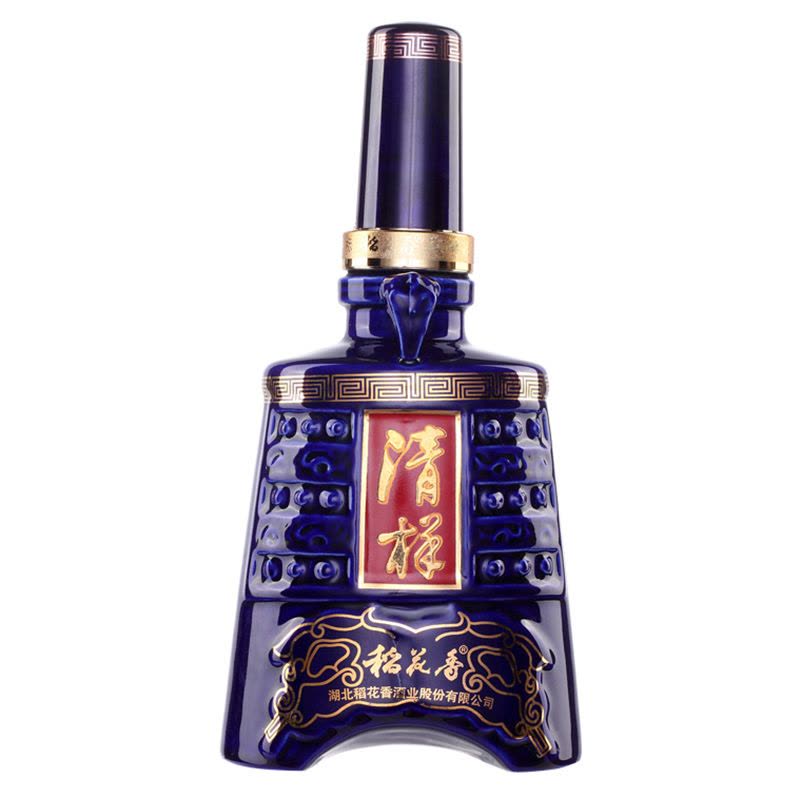 稻花香酒清样52度500ml 兼香型高度收藏礼盒白酒单瓶装【价格图片品牌