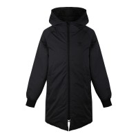 阿迪达斯(adidas)三叶草外套女装大衣休闲长款运动羽绒服 DH4573