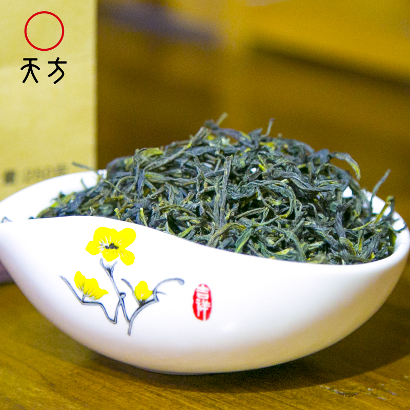 春茶安徽天方茶叶150g一级III天方硒茶绿茶春茶 雨前高山炒青浓香耐泡型绿茶石台硒茶高清大图