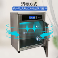 创世人 办公家具不锈钢消毒柜密码锁臭氧杀菌柜档案文件紫外线消毒柜文件柜