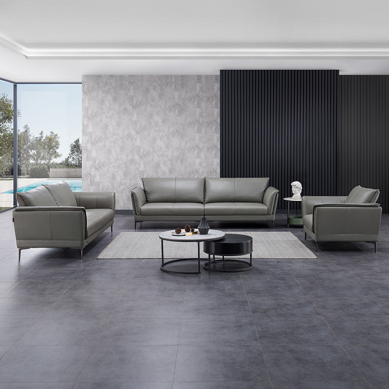 芝华仕cheers芝华仕都市真皮沙发意式极简中小户型客厅家具组合沙发皮