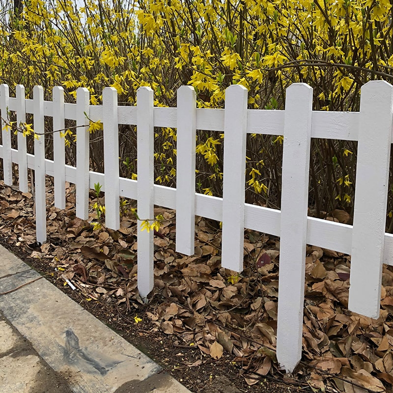 狄丽莫花园草坪木栅栏护栏栏杆围栏小篱笆栏栅装饰庭院围墙户外室外