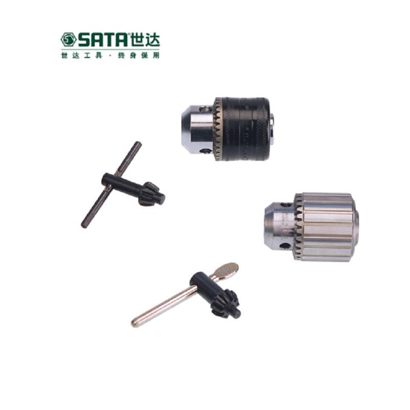 世达（SATA） 53111 1-10MM,带扳手夹头,3/8’’尾孔（含KG扳手）单套装-（套）