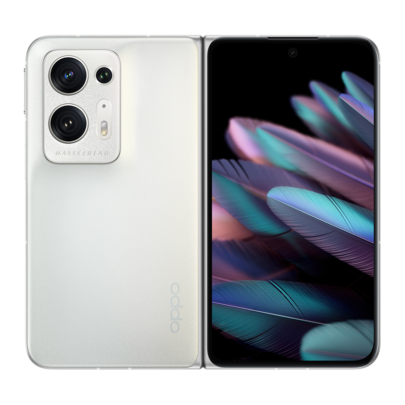 OPPO Find N2 云白 16GB+512GB 双120Hz镜面折叠屏 自由悬停空间 OPPO | 哈苏 手机影像系统 拍照游戏商务全网通5G折叠手机