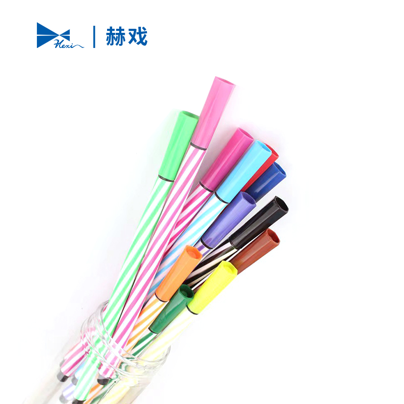 赫戏 路外宣传彩笔 定制标语 HXBG8004 盒高清大图