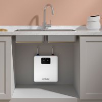 阿诗丹顿即热式迷你小厨房宝电热水器家用免储水5500W即开即热0等待厨房卫生间洗澡淋浴横竖壁挂躺卧随意装DSKH55-3