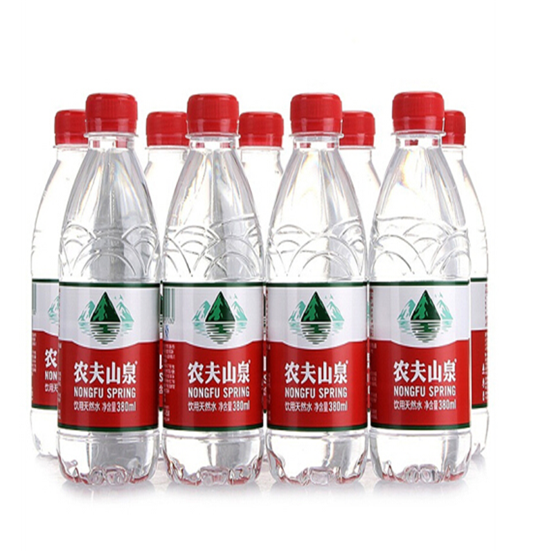 农夫山泉小瓶矿泉水380ml*24瓶饮用水会议水泡茶用水批发采购 380ml*24瓶/箱