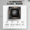 美的(Midea)燃气灶 5.0KW大火力双灶大开孔双眼灶具大尺寸易清洁煤气灶厨房电器JZT-Q310(天然气)