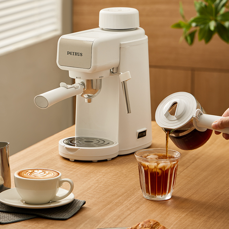 柏翠 入门级意式压力 咖啡机 PE2160WH高清大图