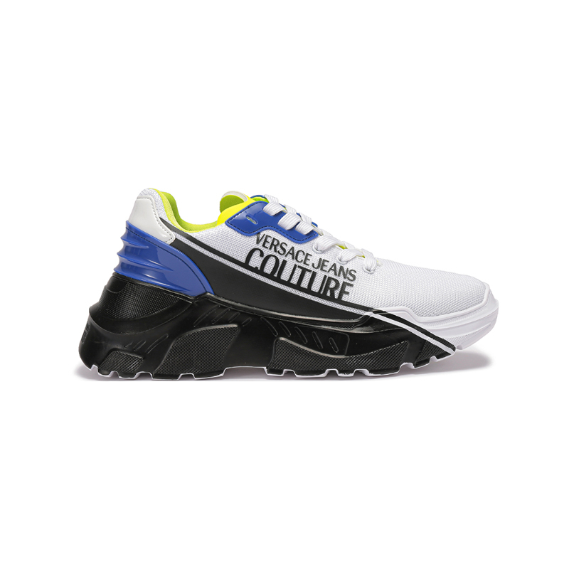 范思哲versacejeanscouture男士系带厚底休闲运动鞋74ya3scczs699