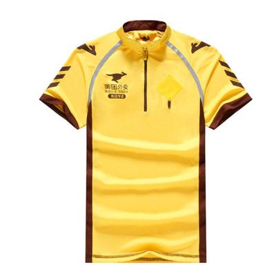 美团外卖工作服衣服夏装20美团外卖短袖立领t恤美团工装骑手装备17款