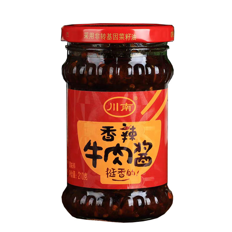 川南 牛肉豆豉210克 豆豉酱,拌饭拌面 好味道 厨房调料