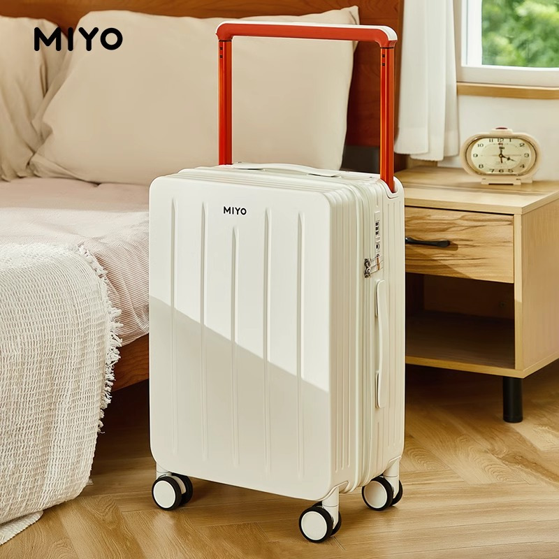 MIYO宽拉杆行李箱女新款小型轻便20寸登机密码箱子男旅行皮箱子24