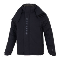 阿迪达斯 (adidas)男装新款保暖防风连帽舒适休闲羽绒服外套JM4612 ZP