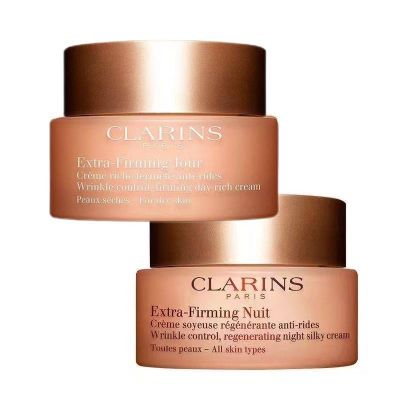 娇韵诗(CLARINS)焕颜弹力日晚霜50ml+50ml 深层滋养焕活肌肤