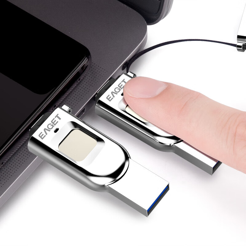 忆捷(EAGET)HF-C01-64G Type-C USB3.1 手机U盘 双接口手机电脑多用高清大图
