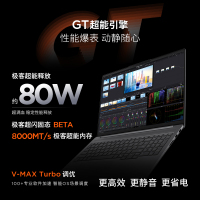 联想小新Pro16GT AI元启版16英寸轻薄笔记本电脑(AMD 锐龙标压AI 7 350 32G 1T 2.8K OLED 120Hz)