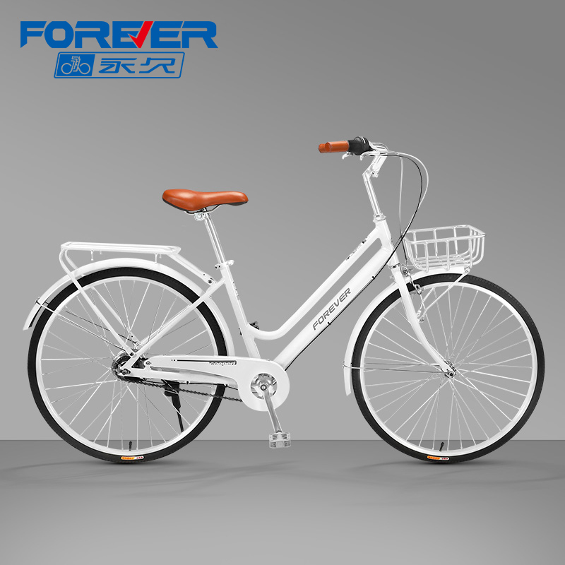 官方旗舰店永久牌自行车成人用日本男女式内三内五速花鼓变速代步