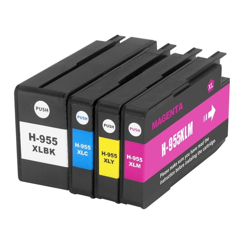 墨盒套装适用惠普hp77208720pro773077408210821687108730打印机四色