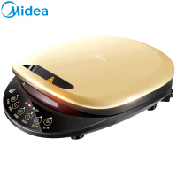 美的(Midea) 煎烤机 JCN30C 双层悬浮加热不粘烤盘 烙饼机煎饼机烤饼机