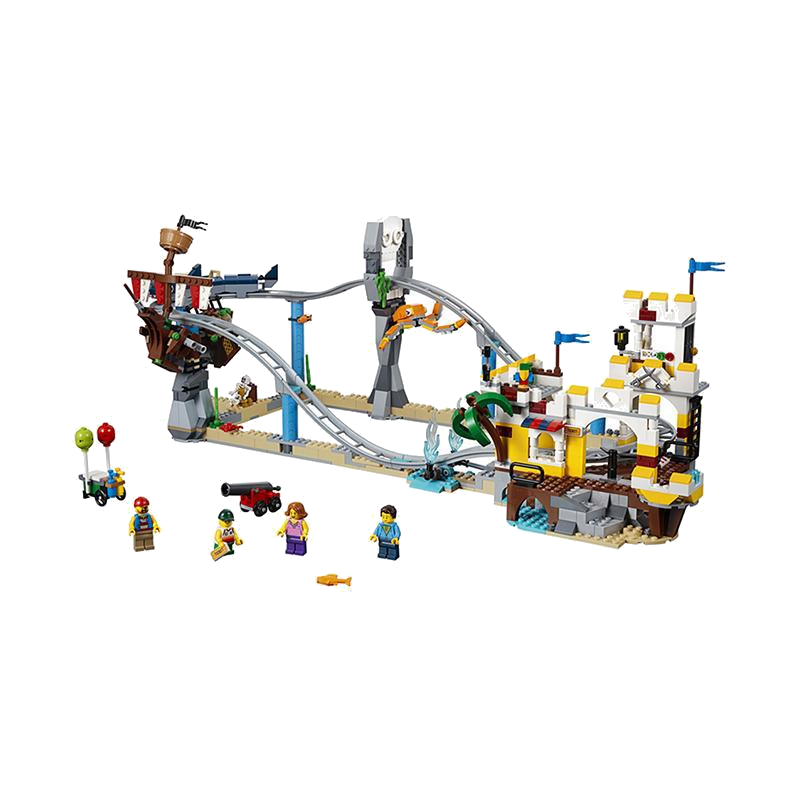 LEGO乐高创意三合一海盗过山车31084