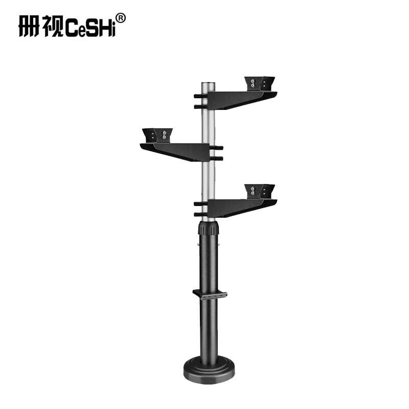 册视监控摄像机停车场出入口辅机立杆车牌识别道闸立柱0.6-1.2m个图片