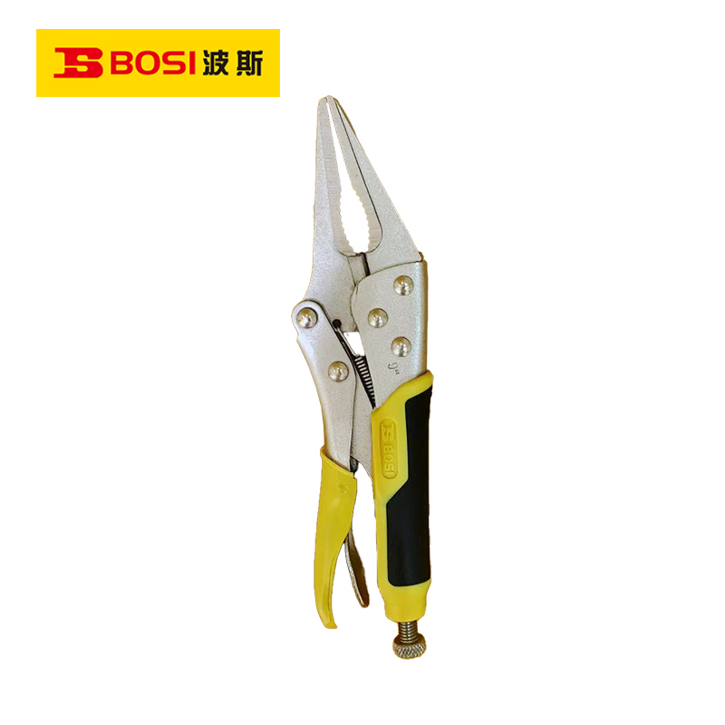 波斯(BOSI)尖口大力钳(9“/225mm)把高清大图