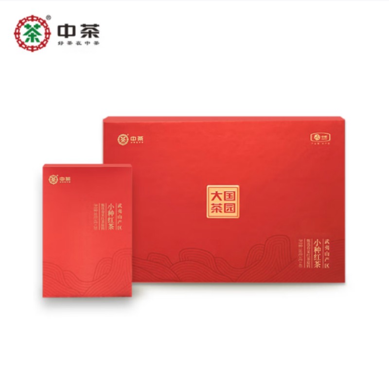 中茶大国茶园系列小种红茶礼盒款160g高清大图
