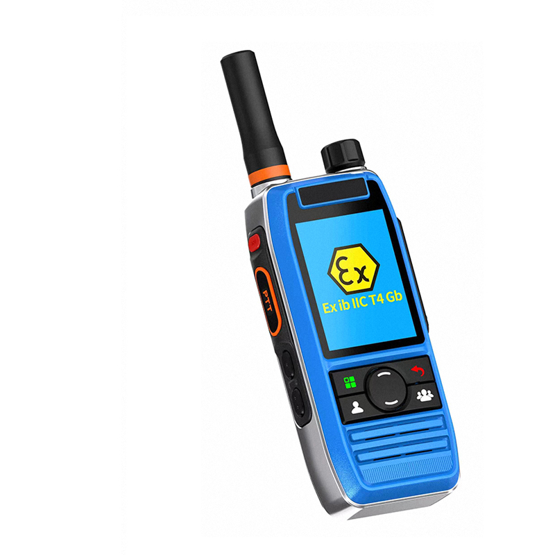 淘行者 PD6600EX 双模防爆对讲机(计价单位:台)蓝黑色高清大图